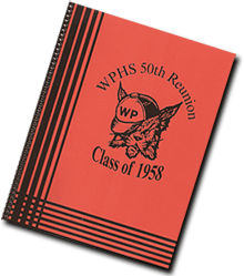 Class of 1958 Memory Book
