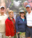 Bill & Joan Cross with Jesse &  Peggy  Pipkin