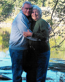 Judy Billingham & husband Duncan Crawford