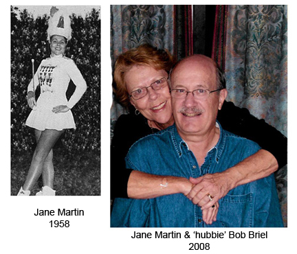 Jane Martin & 'hubbie' Bob Briel