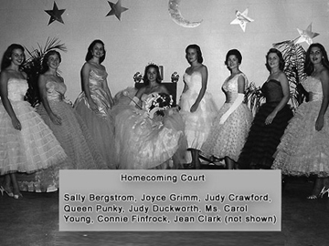 Homecoming Court 1957